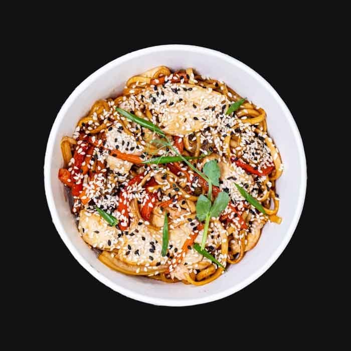 WOK с курицей