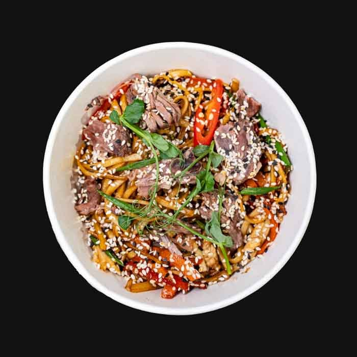 WOK с говядиной