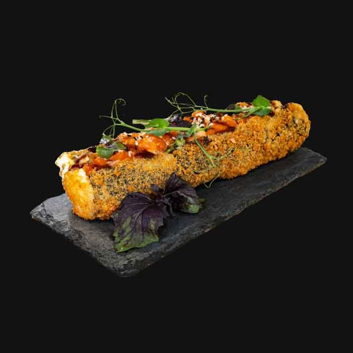 Хот-дог с лососем