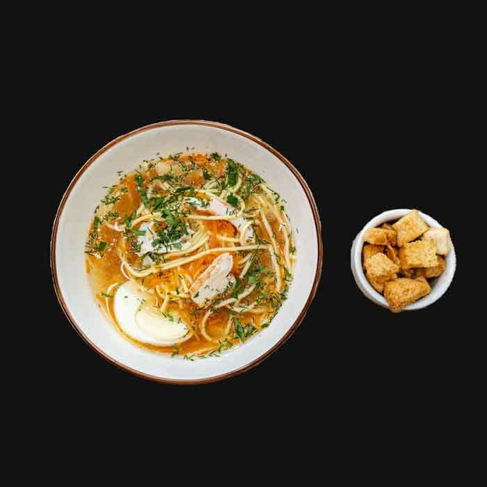 Суп лапша куриная