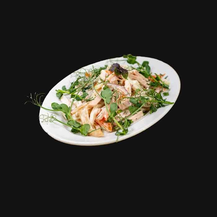 Грибной с ветчиной